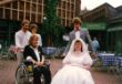 Hochzeit im Rosengarten in München... 1987